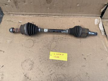 opel corsa D 2009 tot 2014 aandrijfas links 1.3 diesel  beschikbaar voor biedingen