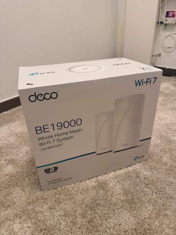 TP- LINK Deco BE85 - BE19000, Informatique & Logiciels, Routeurs & Modems, Comme neuf, Routeur, Enlèvement