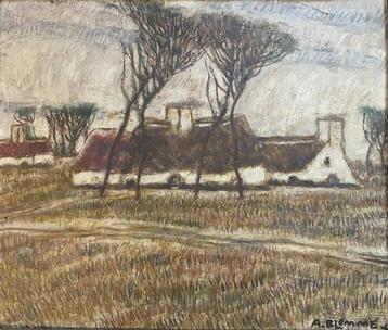 Mooi schilderij Alfons Blomme beschikbaar voor biedingen