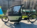 Carqon bakfiets - slechts weinig km’s, Fietsen en Brommers, Fietsen | Bakfietsen, Gebruikt, 2 kinderen, Elektrisch, Ophalen