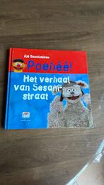 Boek : het verhaal van sesamstraat, Boeken, Kinderboeken | Jeugd | onder 10 jaar, Ophalen of Verzenden, Zo goed als nieuw