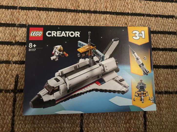 LEGO 31117 Creator: Space shuttle Adventure, Kinderen en Baby's, Speelgoed | Duplo en Lego, Gebruikt, Lego, Complete set, Ophalen of Verzenden