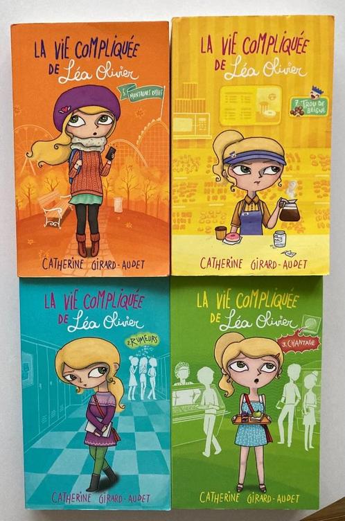 La vie compliquée de Léa Olivier - Tomes 2-3-5-7-, Boeken, Kinderboeken | Jeugd | 10 tot 12 jaar, Gelezen, Fictie, Ophalen of Verzenden