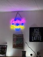 Coktails and dreams LED sign, Ophalen of Verzenden