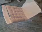 4 witte ikea stoelen met kussens, Huis en Inrichting, Ophalen, Gebruikt