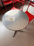Terras tafel d60cm alu, Ophalen, Zo goed als nieuw