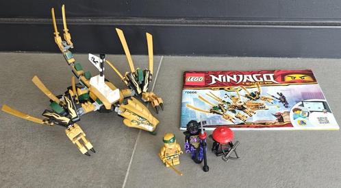 Lego 70666 Ninjago De gouden Draak, Kinderen en Baby's, Speelgoed | Duplo en Lego, Zo goed als nieuw, Lego, Complete set, Ophalen