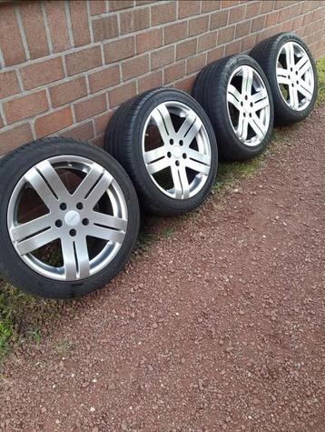 5x112 audi velgen in zeer goede staat en zeer goede banden beschikbaar voor biedingen