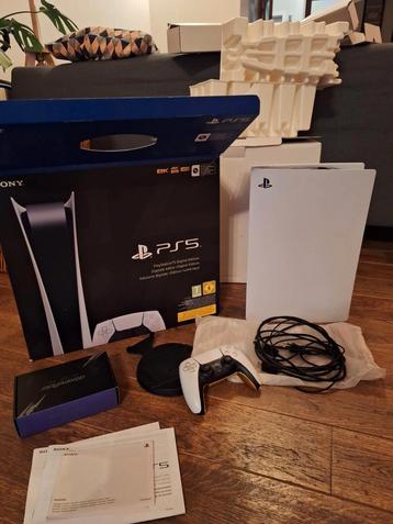 PS5 Digital Edition 1 TB + 1 controller beschikbaar voor biedingen