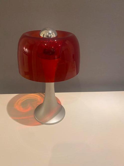 Fontana arte Amelia design tafellamp Harry & Camilla, Huis en Inrichting, Lampen | Tafellampen, Gebruikt, Minder dan 50 cm, Glas