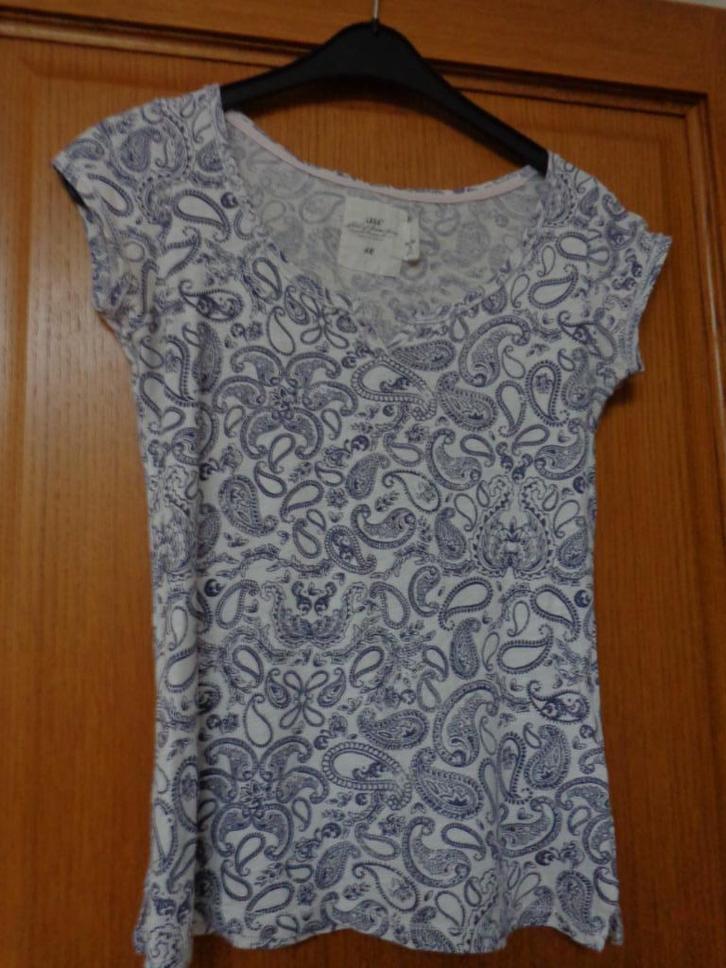 tee-shirt cachemire - Taille 36, Vêtements | Femmes, Blouses & Tuniques, Porté, Taille 36 (S), Bleu, Enlèvement ou Envoi