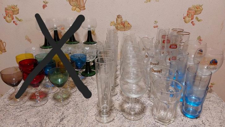 Lunettes, Collections, Verres & Petits Verres, Enlèvement ou Envoi