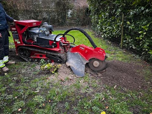 Déssouchage / Rognage de souche / Élimination de souches, Tuin en Terras, Hakselaars, Zo goed als nieuw, Ophalen