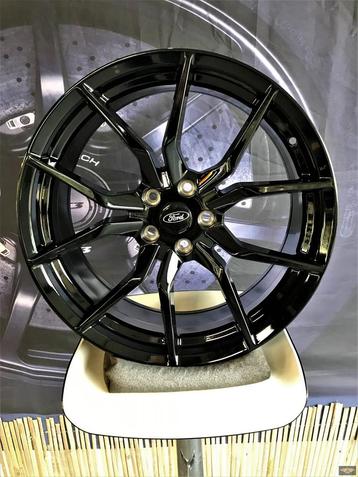 19 inch 5x108 Ford ST Repl. Velgen Nieuw (Glanzend Zwart) beschikbaar voor biedingen