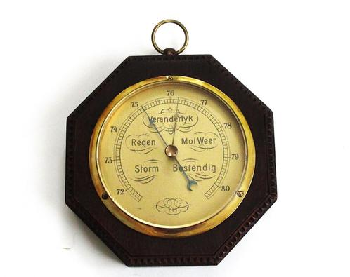 Antieke Andrew J. Lloyd Company, Boston, wand barometer '30., Antiek en Kunst, Antiek | Woonaccessoires, Ophalen of Verzenden
