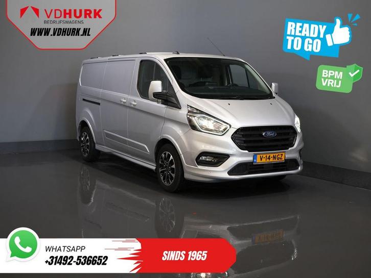 Ford Transit Custom 320 2.0 TDCI 170 pk L2 Aut. Limited BPM, Auto's, Bestelwagens en Lichte vracht, Bedrijf, ABS, Airconditioning