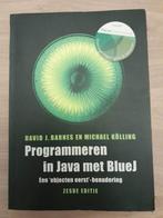 Programmeren in Java met BlueJ, Boeken, Informatica en Computer, Verzenden, Zo goed als nieuw