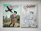 L'Aviatrice T2 color + TL B/W Gelimiteerde editie van 999 ex, Gelezen, Meerdere stripboeken, Verzenden, Borgers/Walthéry/Di Sano
