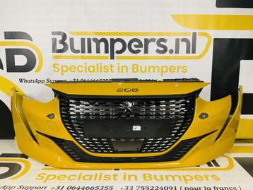 Bumper Peugeot 208 2019-2022 Voorbumper 2-J6-3075 beschikbaar voor biedingen