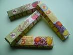 chocolat Jacques chocolade omslagen emballage fruits cerises, Verpakkingsmateriaal, Utilisé, Enlèvement ou Envoi