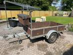 aanhanger  torsi as 750 kg met trespa vloer., Auto diversen, Aanhangers en Bagagewagens, Ophalen, Gebruikt