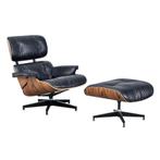 PRE SALE Eames lounge chair met Ottoman Premium Palissander, Moins de 75 cm, Enlèvement ou Envoi, 50 à 75 cm, Eames Lounge Chair, design