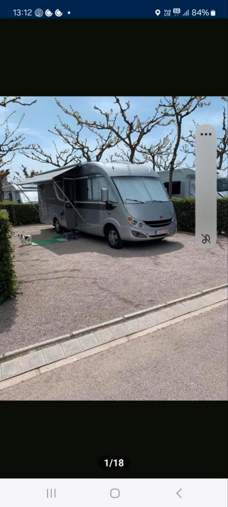 Bürsner elegance i 729 c rijbewijs, Caravans en Kamperen, Mobilhomes, Bedrijf, tot en met 4, Integraal, Bürstner, Fiat, Diesel