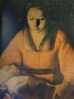 Reproduction peinture Georges de la Tour 17èmeS femme enfant, Antiquités & Art, Enlèvement ou Envoi