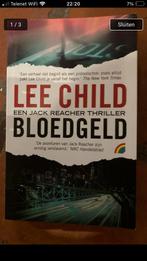 Thriller Lee Child Bloedgeld mooie staat rookvrij, Boeken, Ophalen of Verzenden, Zo goed als nieuw