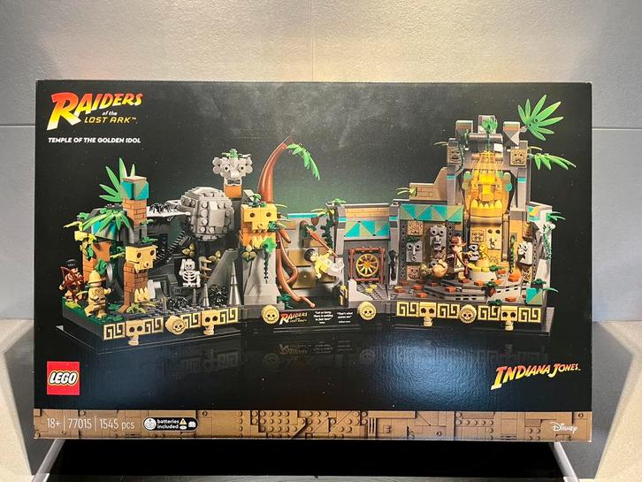 LEGO 77015 Indiana Jones Tempel van het Gouden Beeld nieuw, Kinderen en Baby's, Speelgoed | Duplo en Lego, Nieuw, Lego, Complete set
