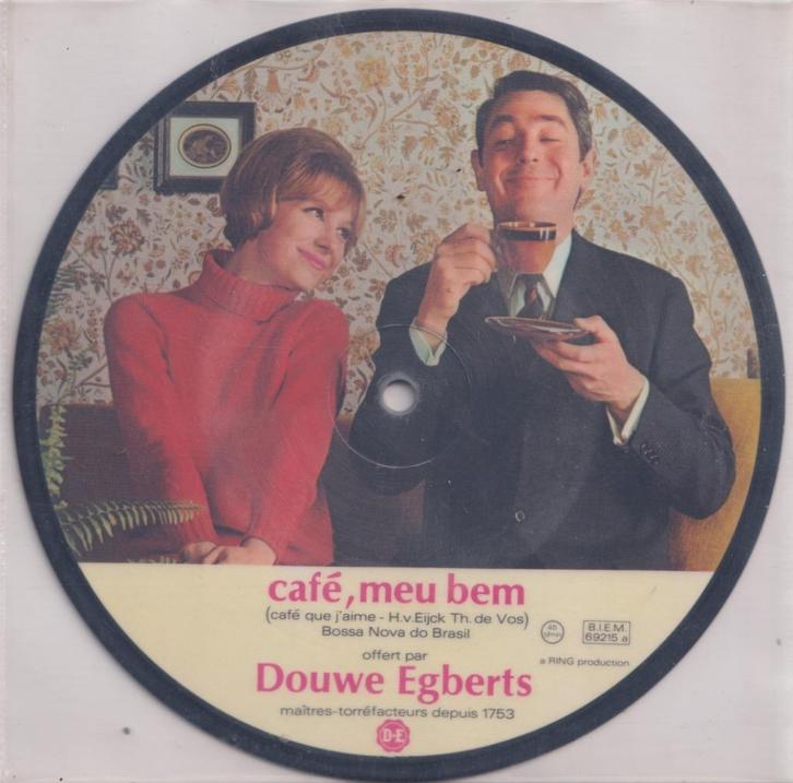 Douwe Egberts Promo – Café, meu bem / Valsa do caféeiro - Pi, Cd's en Dvd's, Vinyl Singles, Gebruikt, Single, Overige genres, 7 inch