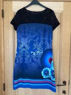 Robe Desigual bleue et noire, Taille 42/44 (L), Enlèvement ou Envoi, Au-dessus du genou, Comme neuf