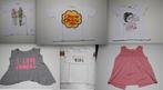 6 leuke kamp shirtjes zara jbc us polo 9-10 jaar voor 5 euro, Verzenden, Gebruikt, Meisje, Shirt of Longsleeve