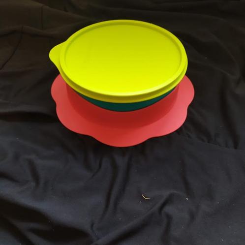 Tupperware Bord-m-vast, Huis en Inrichting, Keuken | Tupperware, Nieuw, Overige typen, Blauw, Groen, Rood, Ophalen