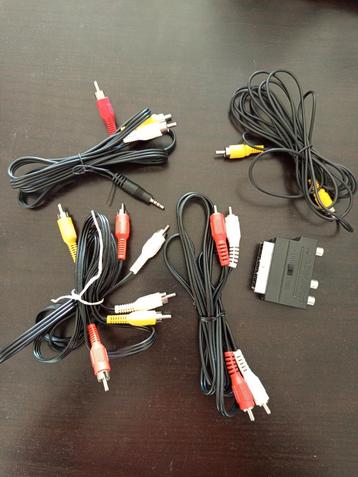 Câbles RCA cinch en lot  beschikbaar voor biedingen