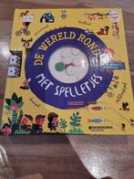 Boek / spel - De wereld rond met spelletjes, Ophalen of Verzenden, Zo goed als nieuw, Puzzelen