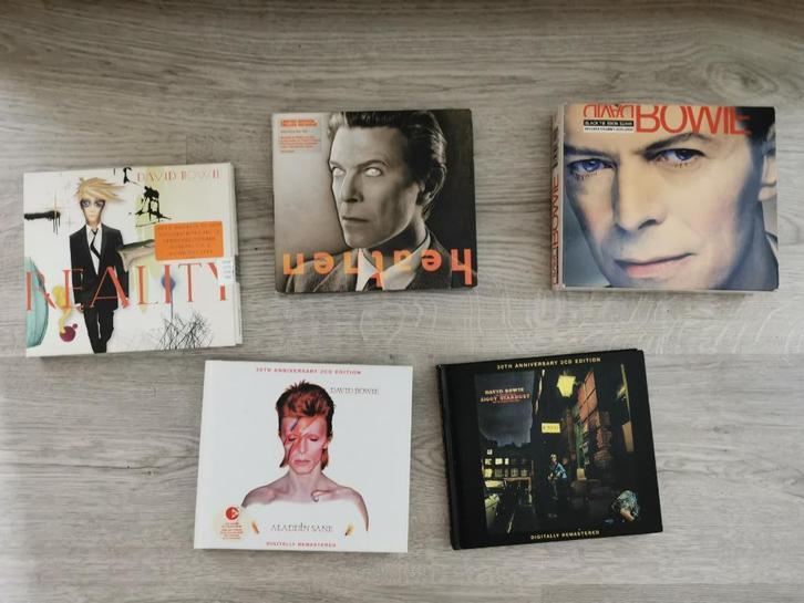 Lot David Bowie cd's - Special editions, Cd's en Dvd's, Cd's | Rock, Gebruikt, Overige genres, Ophalen of Verzenden