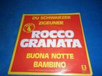 Single vinyl- Rocco Granata - du schwarzer Zigeuner-1963, Enlèvement ou Envoi, Single