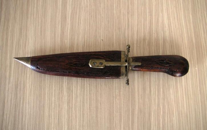 1 couteau avec fourreau, Collections, Objets militaires | Général, Armée de terre, Enlèvement ou Envoi