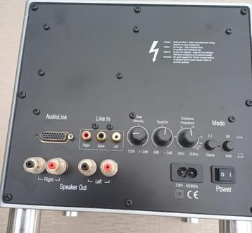 Loewe subwoofer en speakers, TV, Hi-fi & Vidéo, Enlèvement, Comme neuf