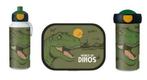Dinosaurus Lunchbox, schoolbeker, pop-up beker - Mepal, Kinderen en Baby's, Ophalen of Verzenden, Nieuw