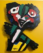 Karel Appel schilderde reliëf „Dancing Girl”, Verzenden