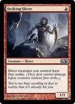 Striking Sliver - M14 - MTG - NM, Hobby & Loisirs créatifs, Jeux de cartes à collectionner | Magic the Gathering, Enlèvement ou Envoi