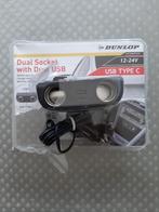 Dual socket with dual USB (DUNLOP), Ophalen of Verzenden, Nieuw
