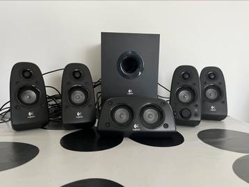 Logitech surround sound speakers 5.1 z506, Enlèvement, Comme neuf