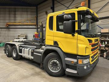 Scania P410 6X2 HOOKLIFT MARREL 20T - RETARDER - LIFT + STEE beschikbaar voor biedingen