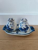 Delfts blauw peper en zoutvat, Antiek en Kunst, Antiek | Servies los, Ophalen