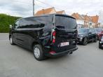 Ford Transit Custom 320L L2 2.0D 136pk Automaat Trend Leder, Auto's, 4 cilinders, 136 pk, 2500 kg, Zwart