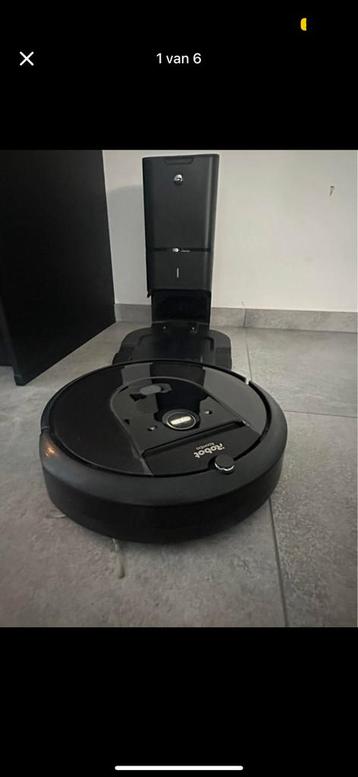 Robotstofzuiger Irobot i7+, Enlèvement, Utilisé, Sac à poussière, Aspirateur robot