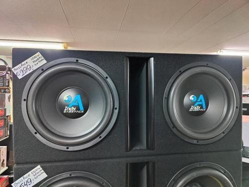 Dubbele subwooferkist 1000watt 500rms bassface, Auto diversen, Autospeakers